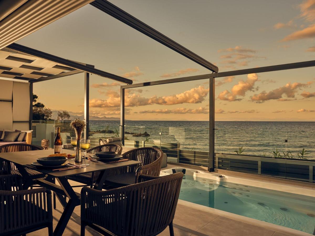 Blue View Villa - Coastal Elegance With Swim Spa, By Zantewize Alikanás Exterior foto