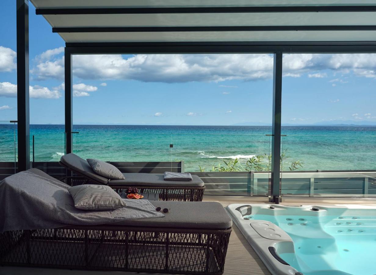 Blue View Villa - Coastal Elegance With Swim Spa, By Zantewize Alikanás Exterior foto