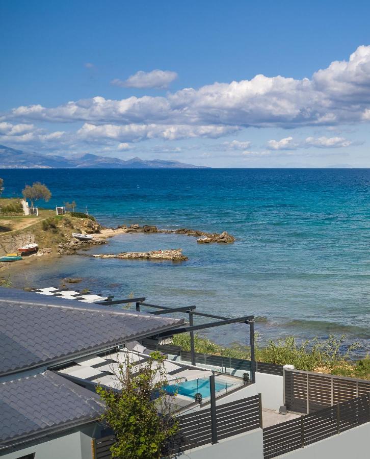 Blue View Villa - Coastal Elegance With Swim Spa, By Zantewize Alikanás Exterior foto