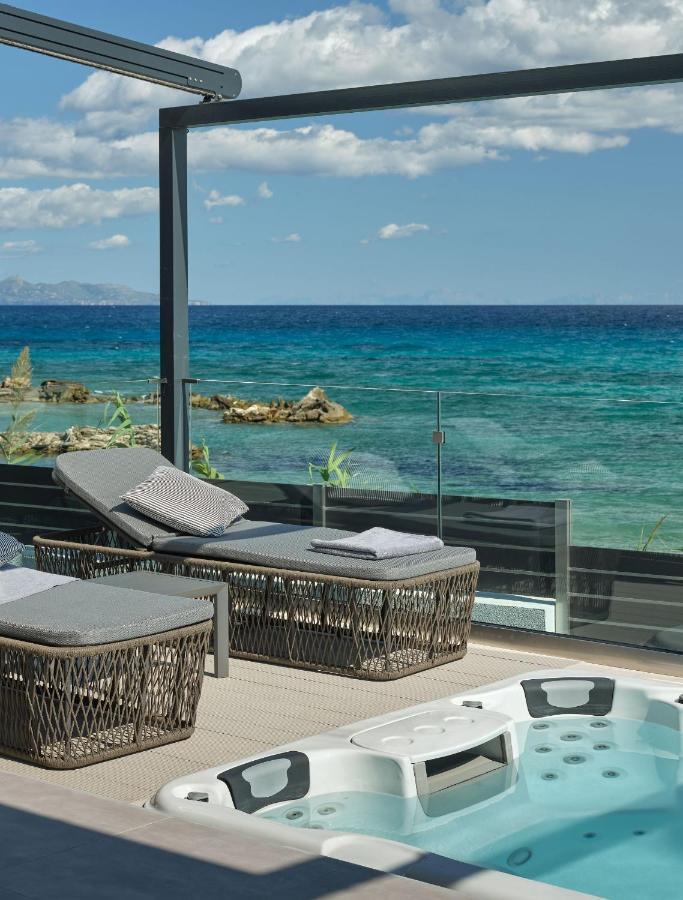 Blue View Villa - Coastal Elegance With Swim Spa, By Zantewize Alikanás Exterior foto